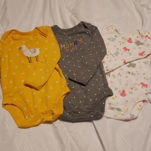 Just one you long sleeve onesies